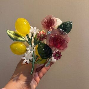 Floral and Lemon Decorative wallflowers